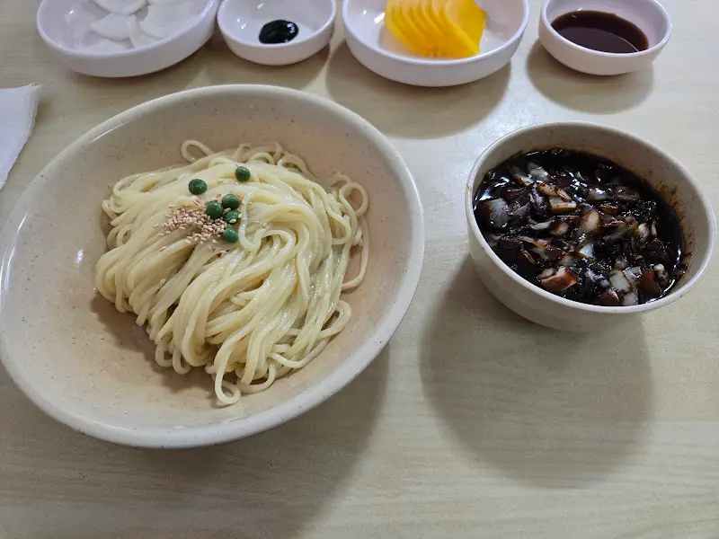 간짜장 전체샷