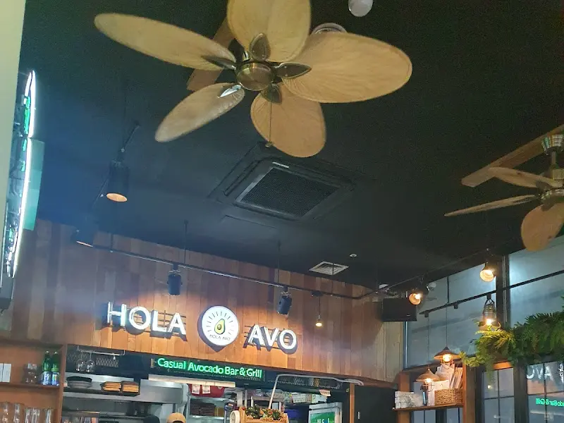 올라아보 매장 간판