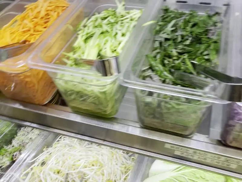 신선한 샐러드바