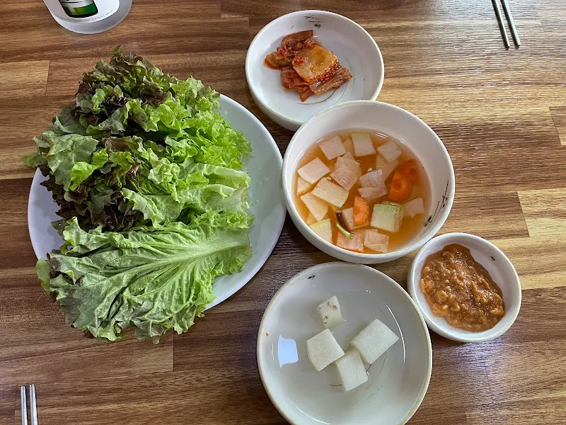 싱싱한 쌈 채소