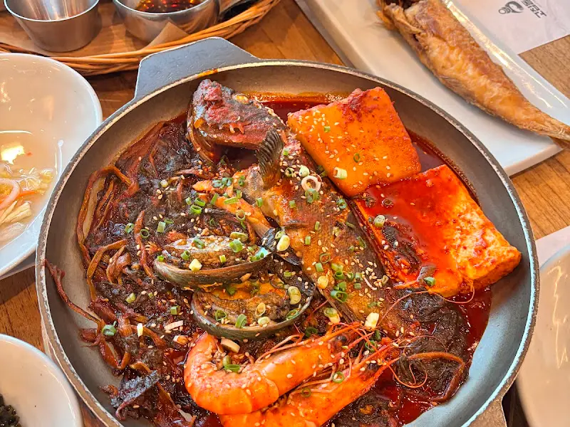 우럭조림 메인 메뉴