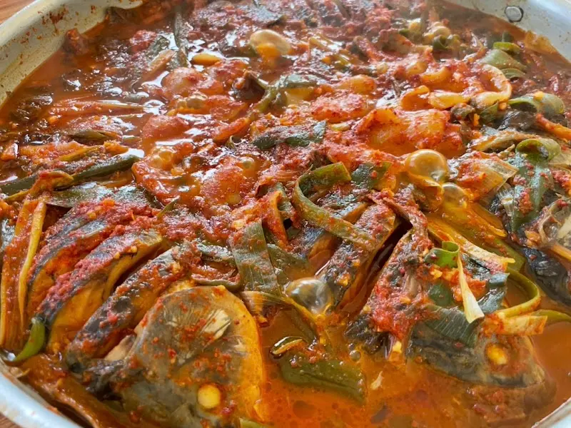 푸짐한 붕어찜