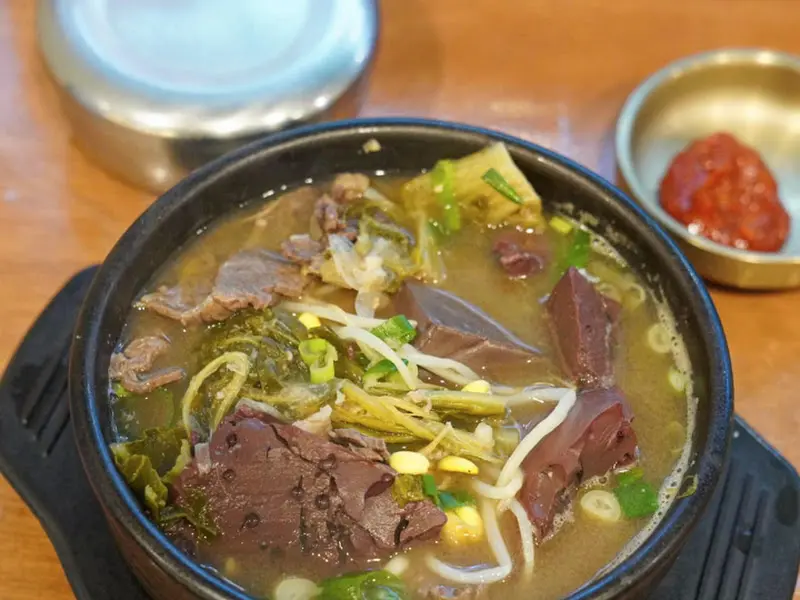 마포집 사골선지국