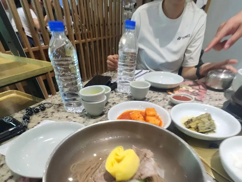 평양냉면과 밑반찬