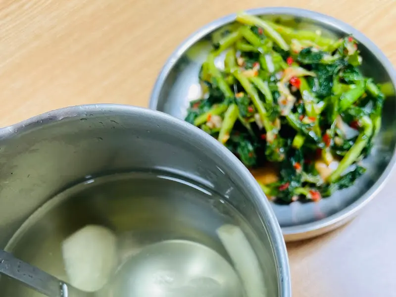 동치미와 열무김치