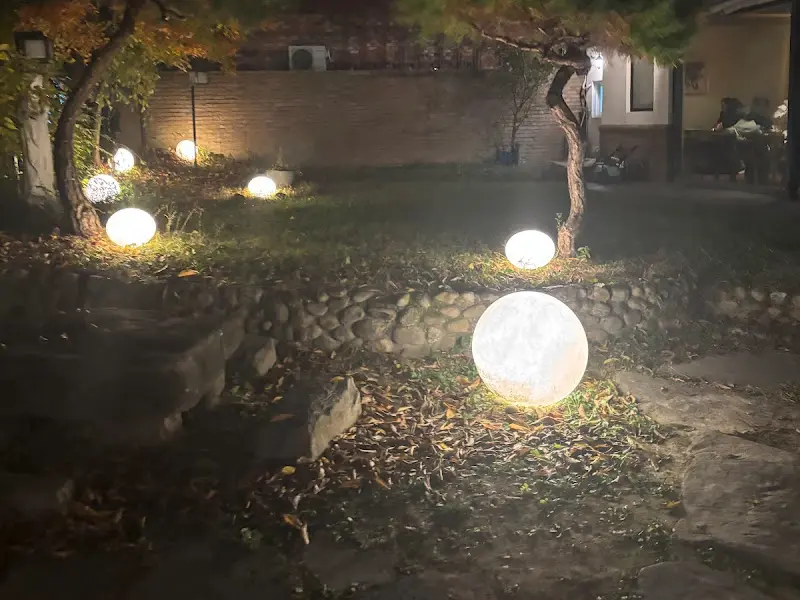 음식이있는풍경 외부 조경