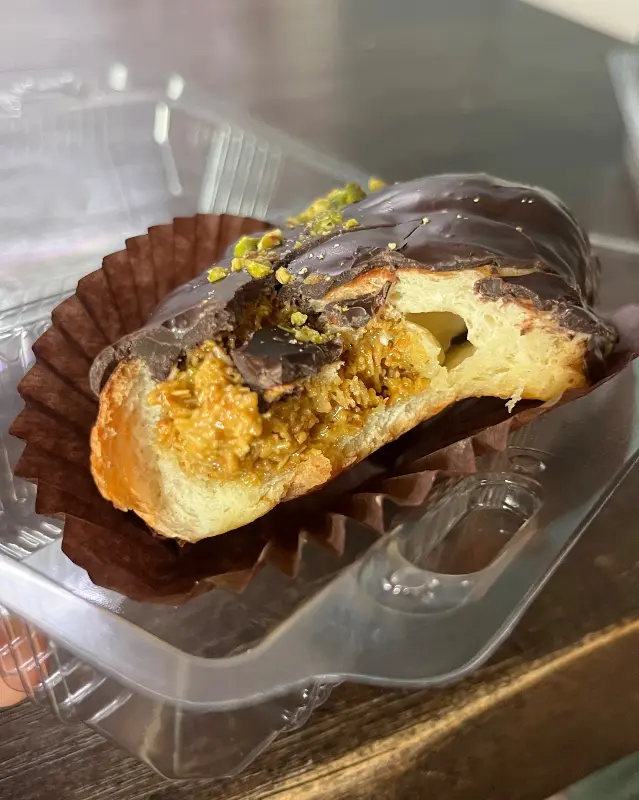 두바이 쫀득볼 단면