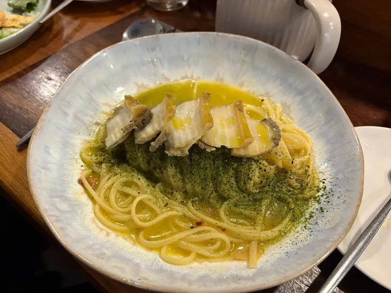 전복알리오올리오