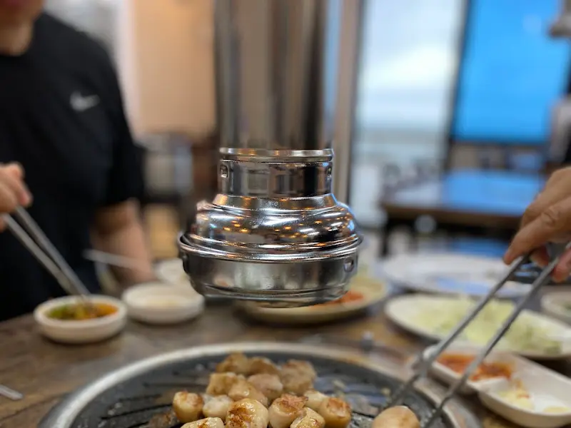 울릉도 돼지 식당 뒷고기 구이