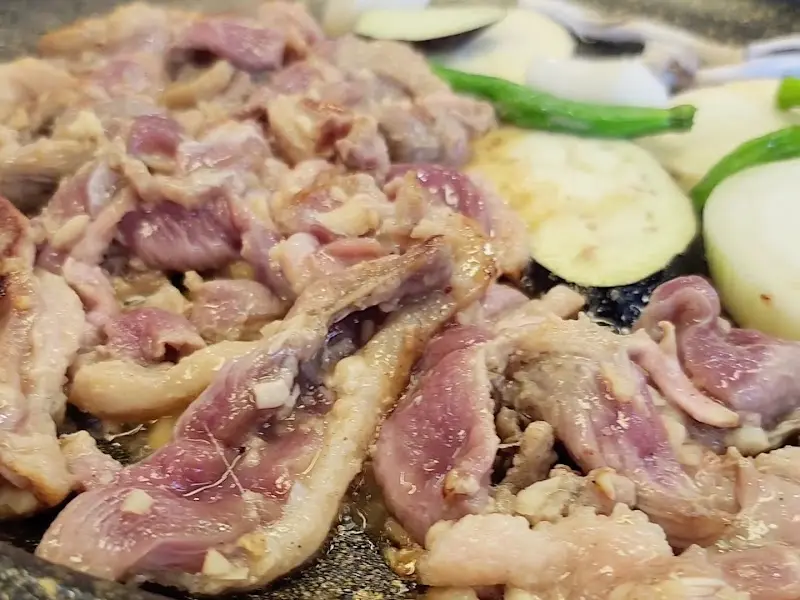 간장 오리 구이