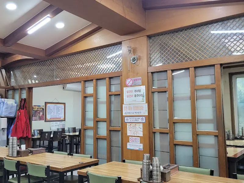 원주추어탕 내부 모습