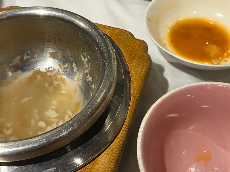 숭늉으로 마무리