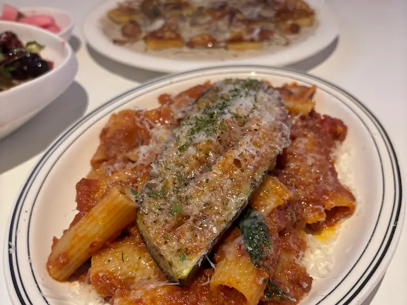 가지 파스타의 매혹적인 자태