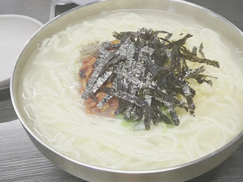 차애전할매칼국수의 물칼국수