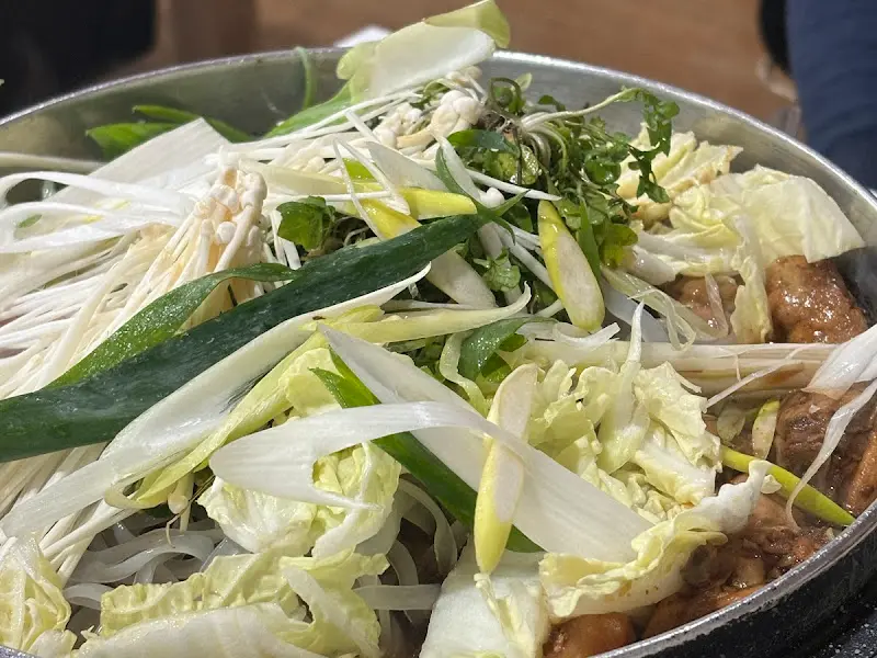 낙지찜닭 재료
