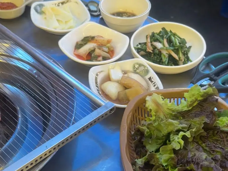 부영집의 정갈한 밑반찬