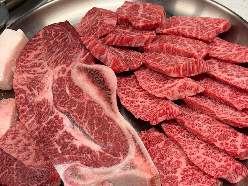 환상적인 마블링의 짝갈비