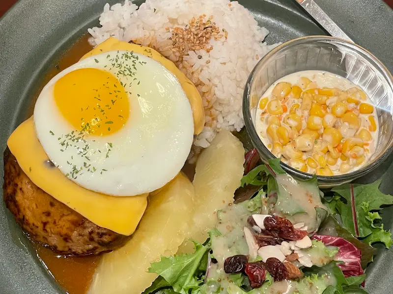 함박스테이크의 비주얼