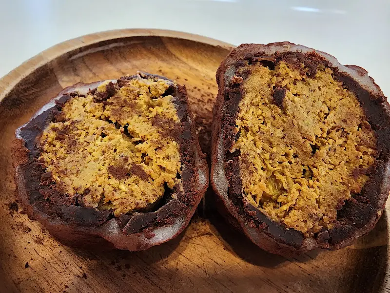 두바이 쫀득 모찌 단면