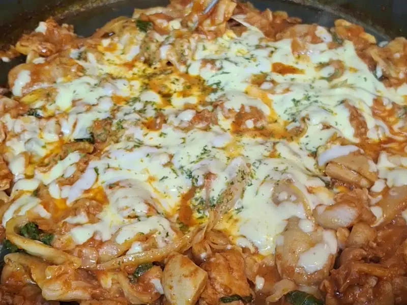 치즈 닭갈비