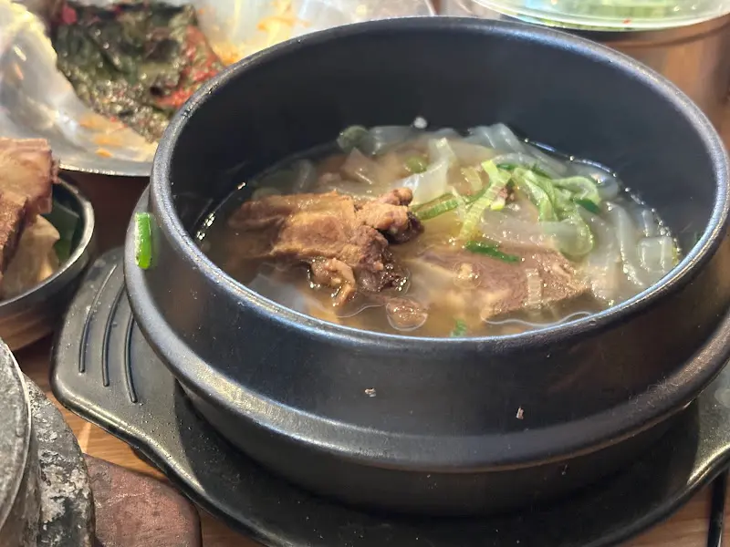 설농가탕 근접샷