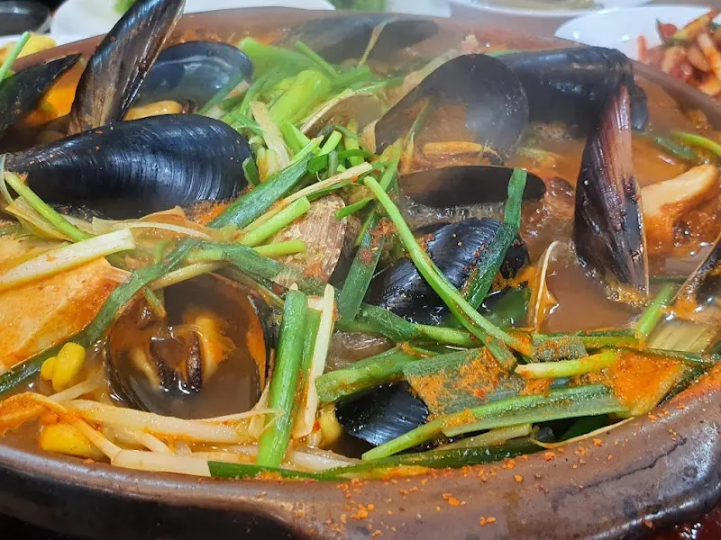 해물탕의 클로즈업