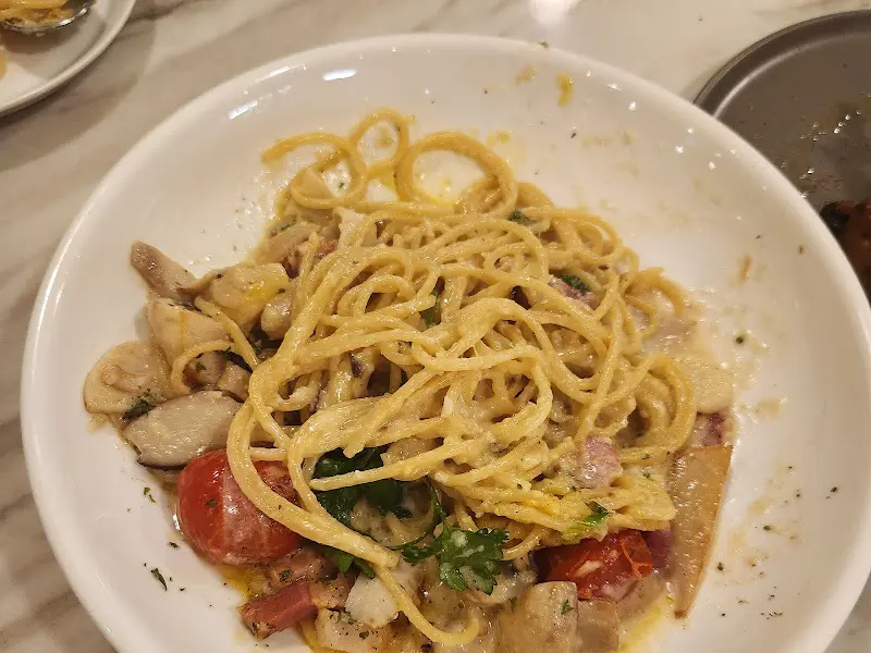 파스타 클로즈업 사진