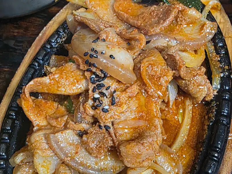 제육볶음 클로즈업