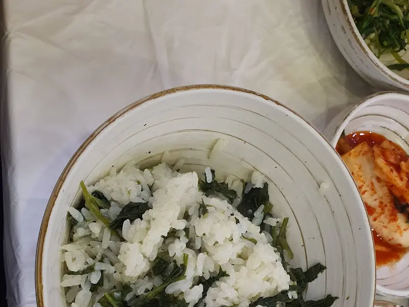 곤드레밥과 김의 조화