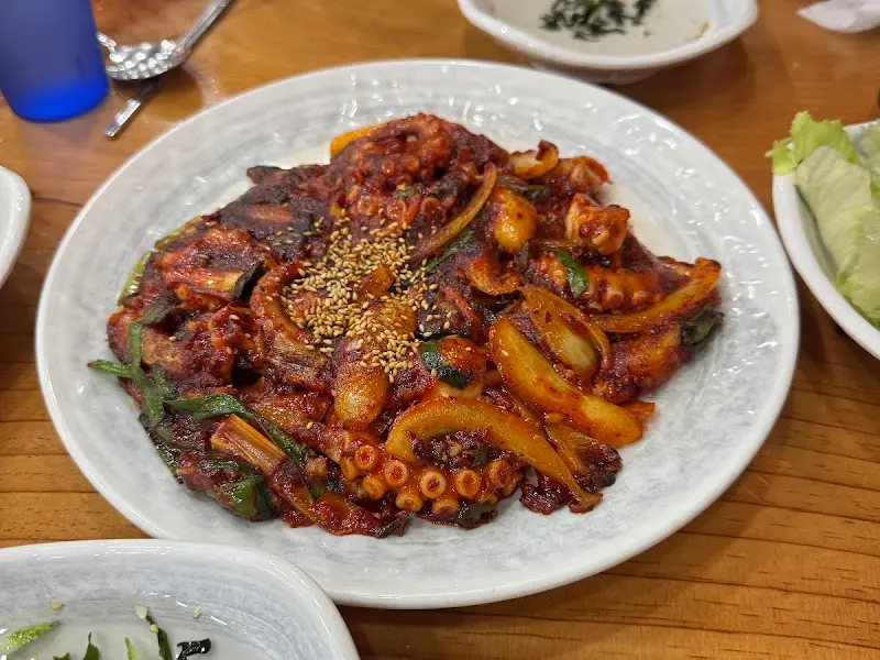 푸짐한 해물파전