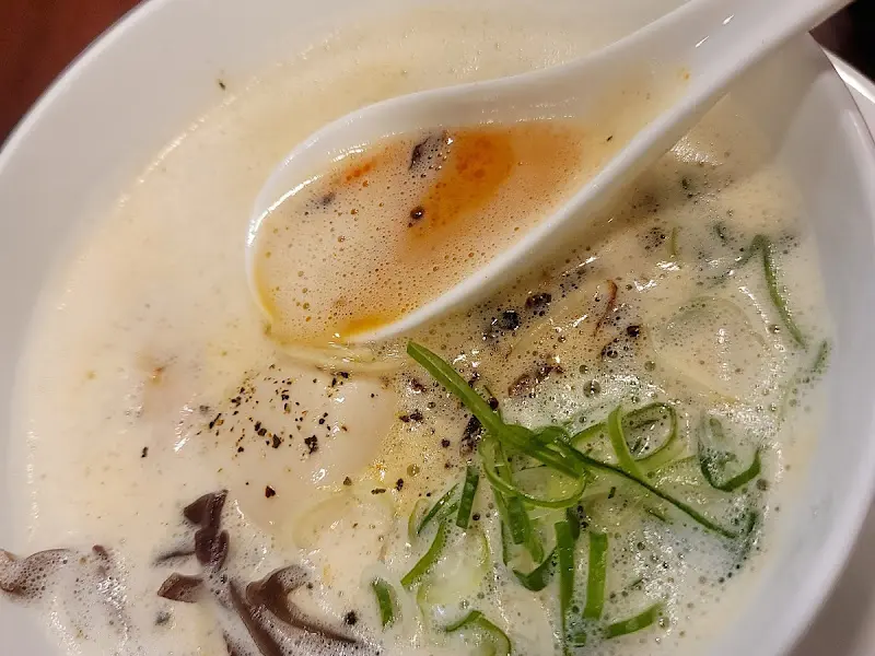 깊고 진한 국물이 인상적인 카라빠이탄 라멘