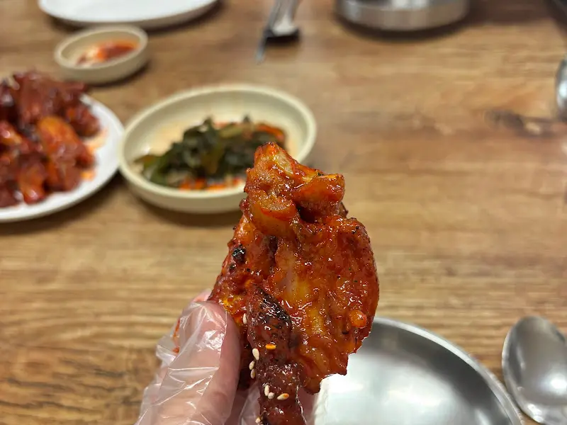 양념족발구이 시식