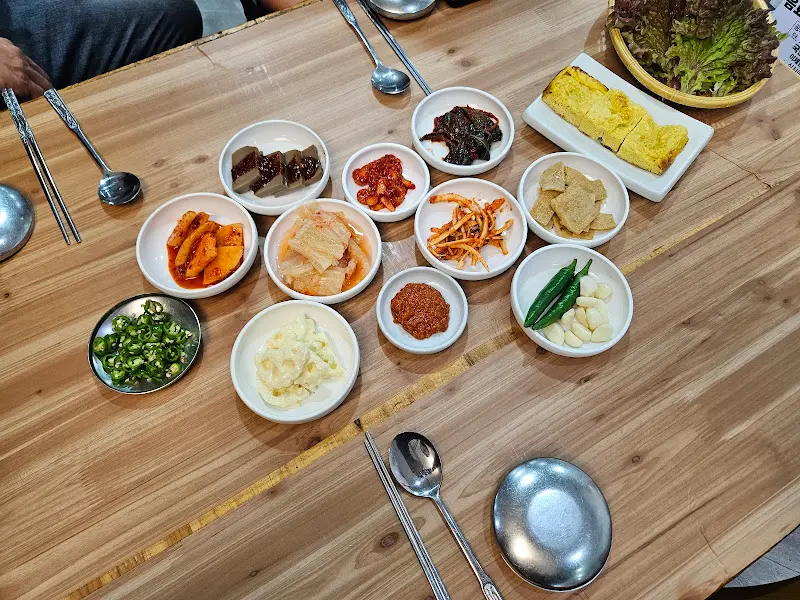 남해달인횟집 대통령 방문