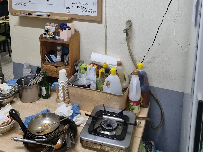 푸짐한 양의 밥