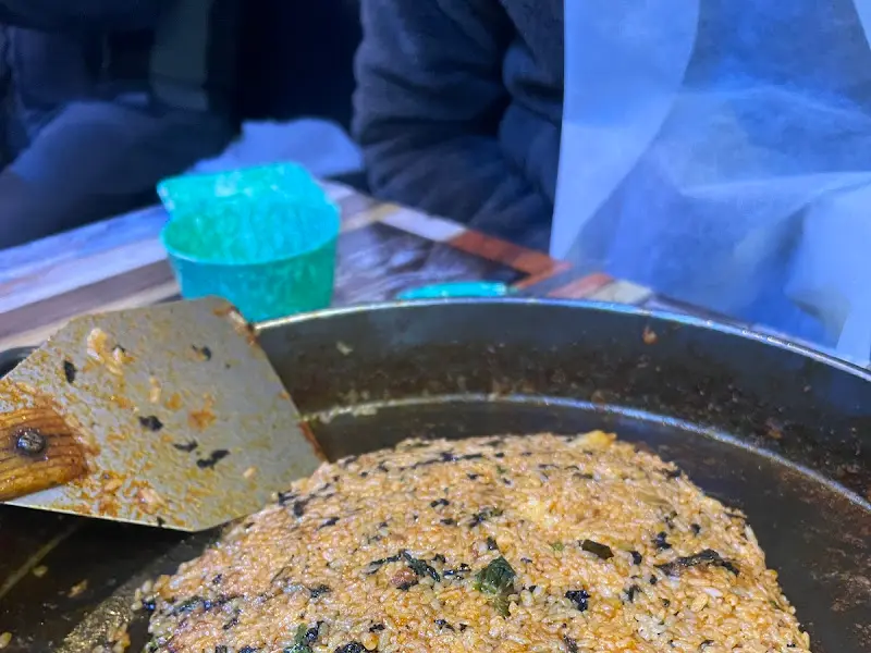 닭갈비 조리 모습