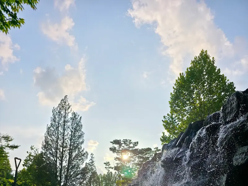 정자에서 내려다본 풍경