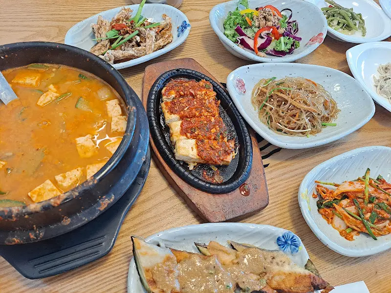 영주회관의 정갈한 гарнир