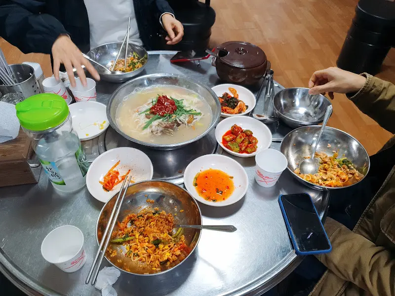 옹기초가식당 열무국수와 볶음밥