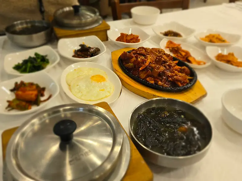 썬일가든 한상차림
