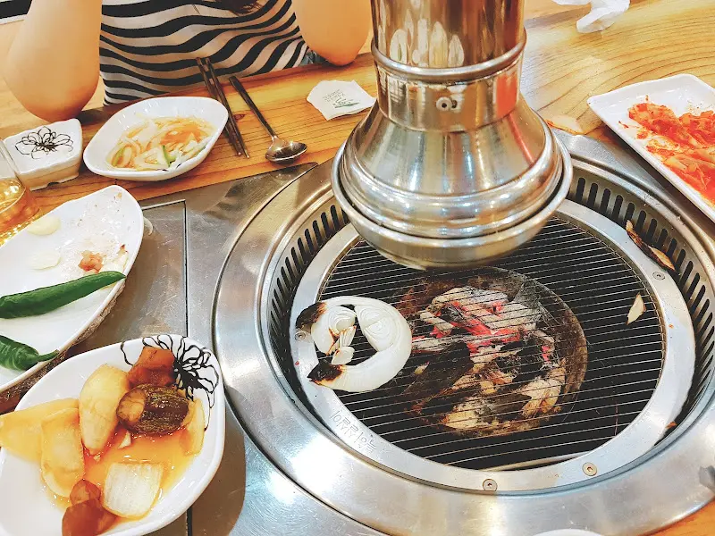 한우의 아름다운 마블링.