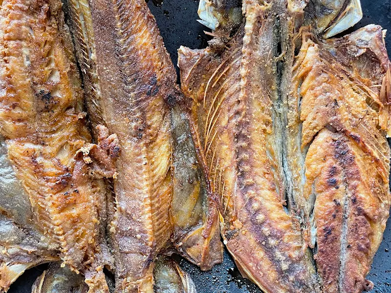 생선구이 클로즈업