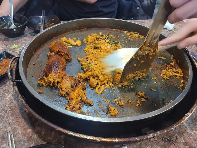 볶음밥 제조 과정