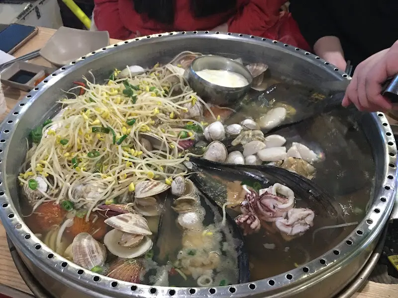 해물전골 칼국수 사리