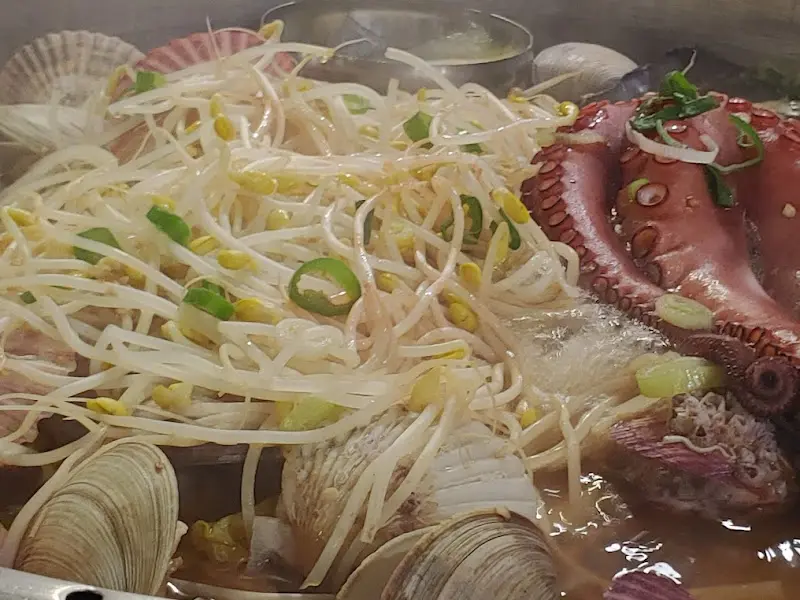 해물전골 시원한 국물