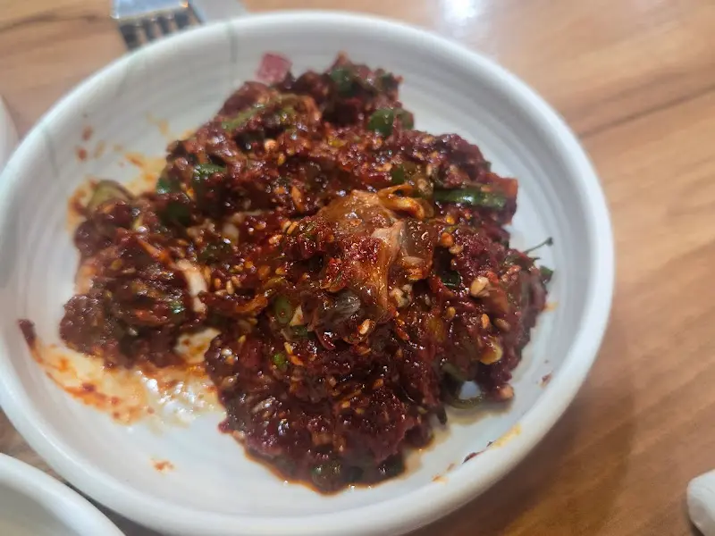 매콤한 어리굴젓