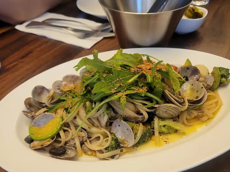 푸짐한 해산물 파스타