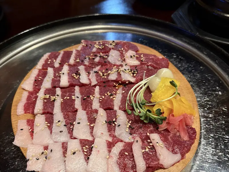 차돌박이 사시미