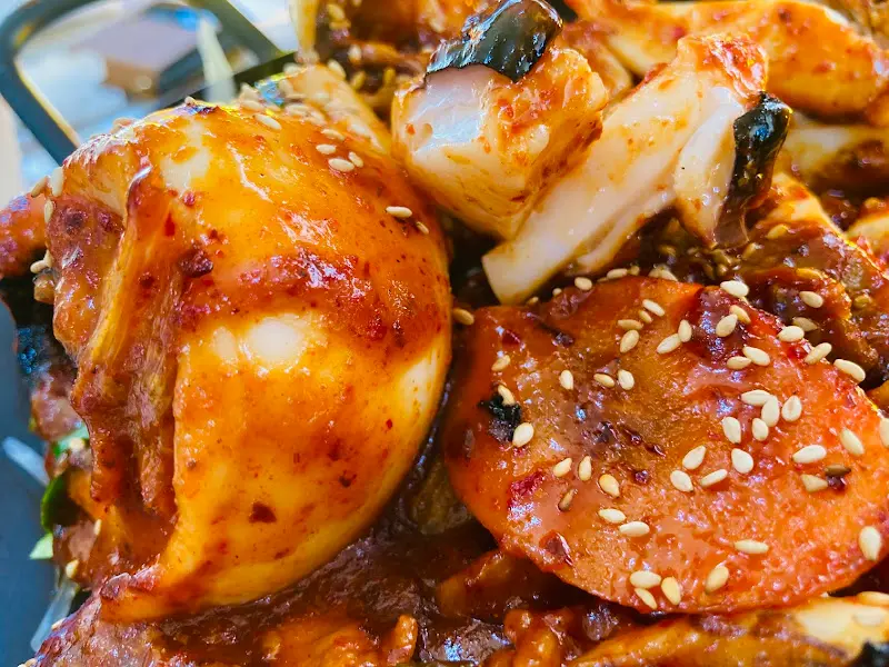 갑오징어 근접샷