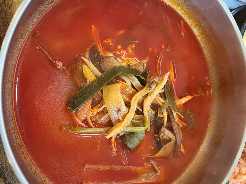 을지육개장의 얼큰한 육개장