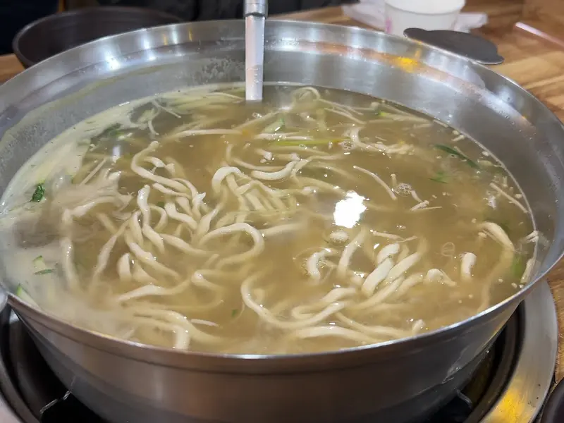 칼국수 조리